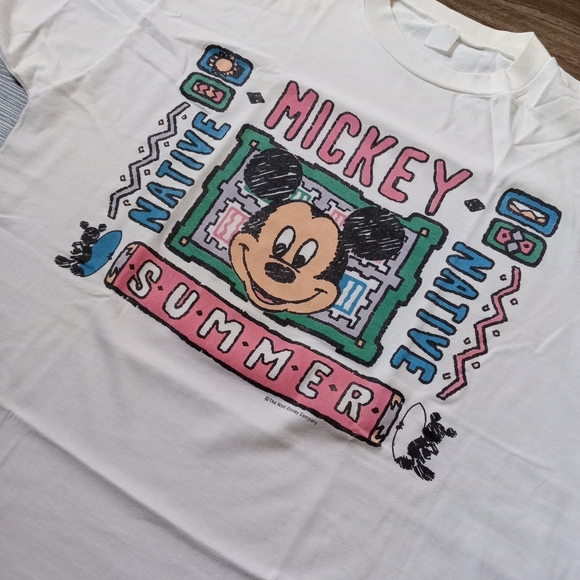 Save 40% on two Large Mickey Mouse shirts  bundle - Picture 2 of 3